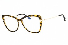 Tom Ford FT TF5882-B 056 Butterfly Blonde Havana 55 mm Women's Eyeglasses Frame
