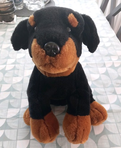 Keel toys rottweiler puppy dog - rottweiler,