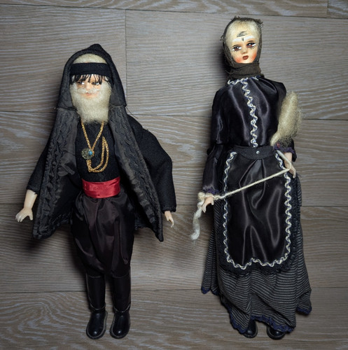 Vintage greek cretan folk - vintage,