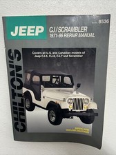 Chilton's Jeep CJ/Scrambler