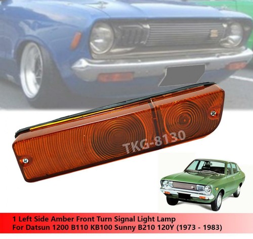 Left amber turn - left, signal