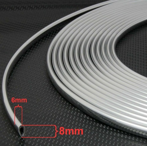 Metre chrome car edge guard - car,