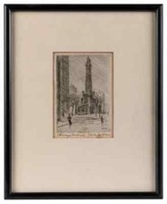 JAMES SWANN MCM Etching WATER