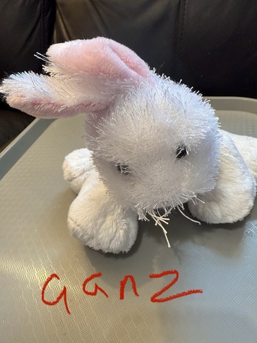 Ganz white bunny plush - plush,