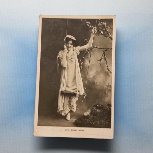 Edwardian actress postcard - edwardian,