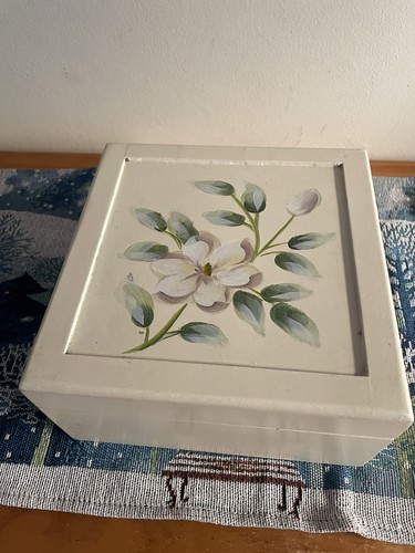 Decorative hand painted wood - hand,