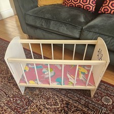 Vintage Drop Side Dolls Cot