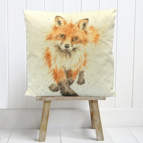 Fox cushion cover - fox,