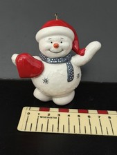 Belleek Living Holiday Collection Love at Christmas, Christmas Ornament