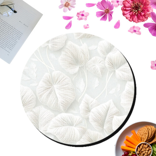 Coasters floral leaf - coasters, drinks