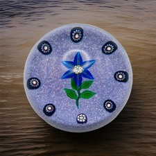 Paul Ysart Flower Paperweight