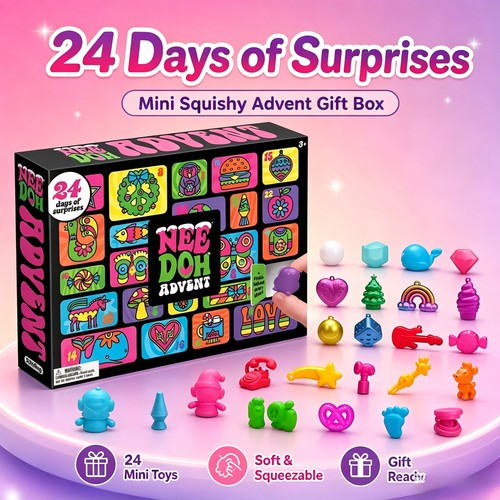 Needoh advent calendar gift - advent,