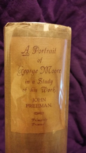 Portrait george moore by - a,
