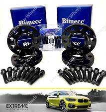 Alloy Wheel Spacers 15mm 20mm Bimecc Locks For Bmw 1 Series E81 E82 E87 E88 72.6