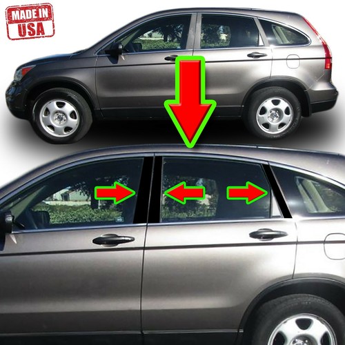 Black pillar trim for - trim, honda