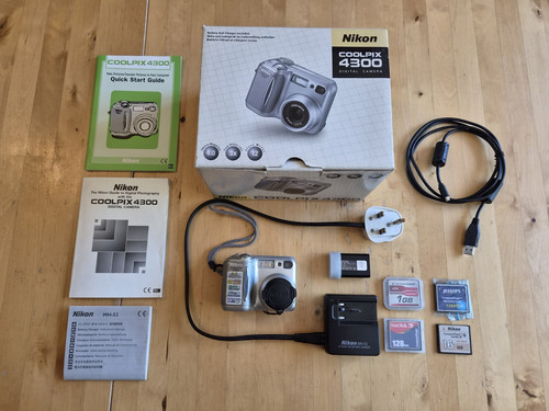 Nikon coolpix 4300 0mp - coolpix, 4.0mp
