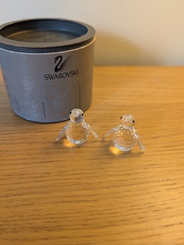 Swarovski crystal penguins - 2,