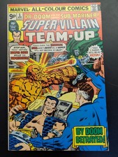 Super-Villain Team-Up #5, Marvel Comics, 1976, Dr Doom, Sub-Mariner, 1st Shroud