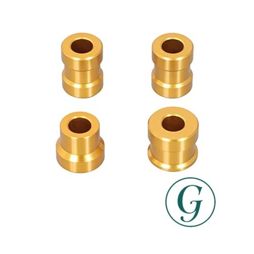 Kitaco aluminum axle - aluminum, set