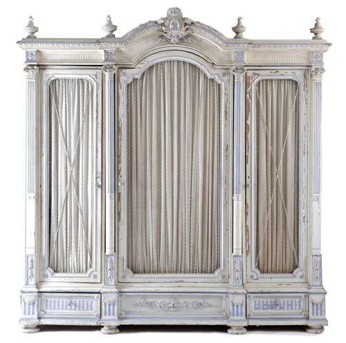 French painted blue and - painted,