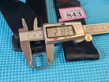 2000-2002 Nissan Micra K11 3DR DRIVERS FRONT RIGHT SEAT BELT 868841F511 21mm 843