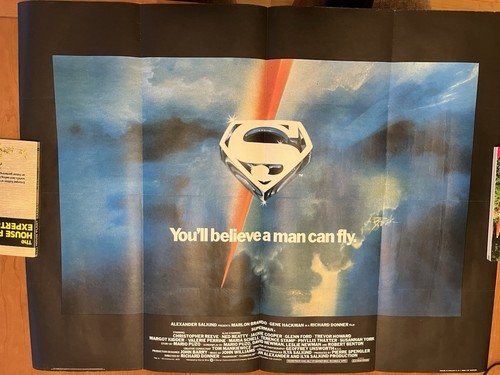 Superman 1978 original british - superman,