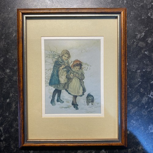 Vintage small framed - small, print