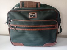 Vintage Antler Crossbody Bag Green & Brown Cabin Luggage Shoulder Bag