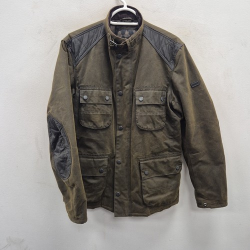 Barbour weir leather patches - barbour,