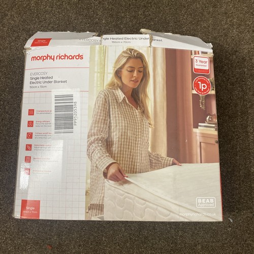 Electric under blanket single - electric,