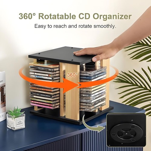 Wooden storage rack 360 - wooden, 360°