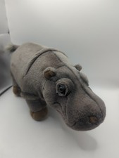 Realistic Hippopotamus Plush Toy Classic Aurora Stuffed Animal Hippo