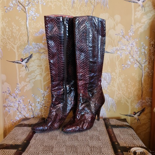 1980s vintage snakeskin - vintage,