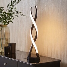 Touch Table Lamp Light Black