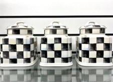 Black White Check Tea Coffee