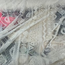 LUXURY Intricate Ivory Net