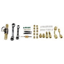 Air Conditioning Repair HVAC Repair Kit Vacuum-Rated Tool 4-in-1 Wrench Sizes