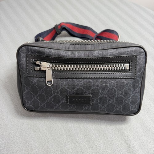 Gucci supreme black - gg, grey