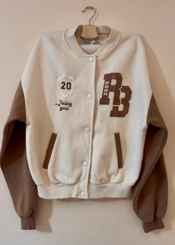 Bershka women varsity bumper - women's,