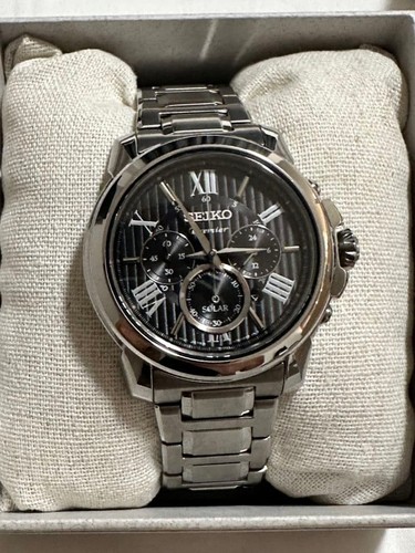 Seiko premier solar watch - solar,