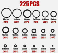 225pc Assorted O RING SET