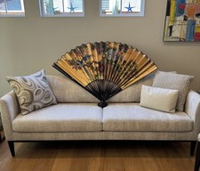 Vintage Hand Painted Oriental