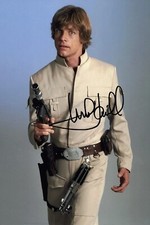 Mark hamill signed autograph - signed,