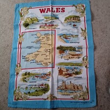Vintage tea towel  Beauty