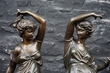 Pair of Antique French Spelter