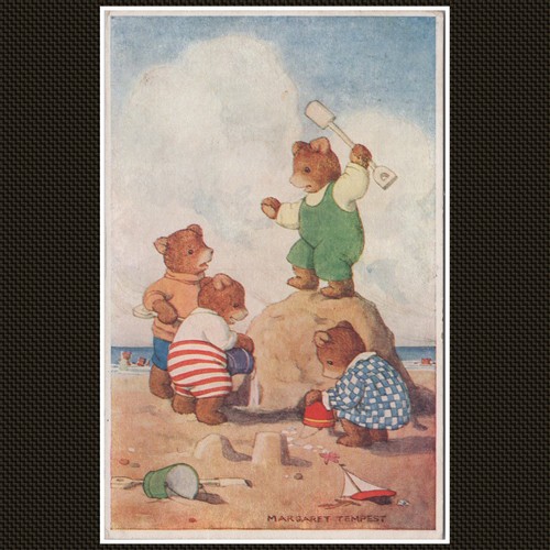 Margaret tempest bear family - bear,