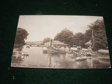 VINTAGE POSTCARD TOTNES RIVER