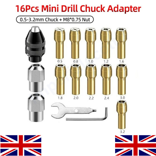 Drill chuck collet - chuck, for