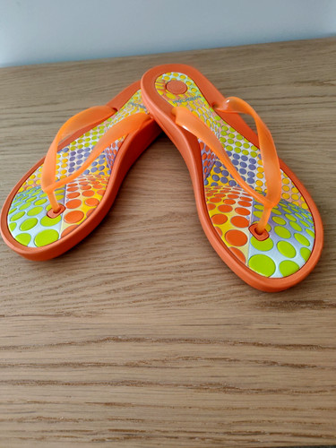 Ladies rider flip - flops, size