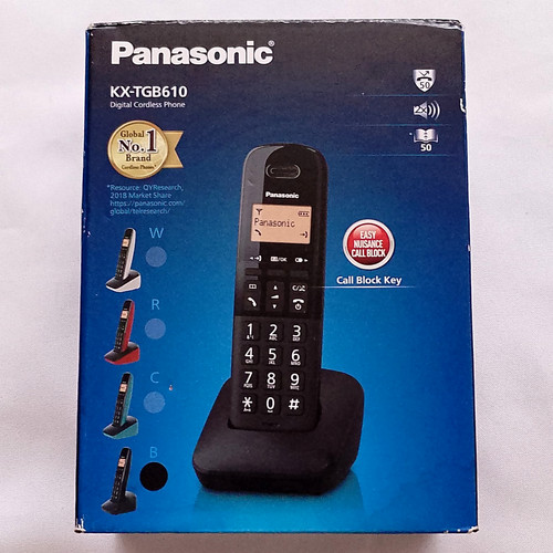 Panasonic tgb610eb black - kx-tgb610eb,